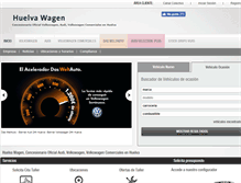 Tablet Screenshot of huelvawagen.es